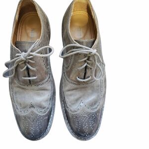 Sebago wingtip distressed oxfords